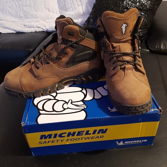 Met-gaurd steel toe work boot main image 4